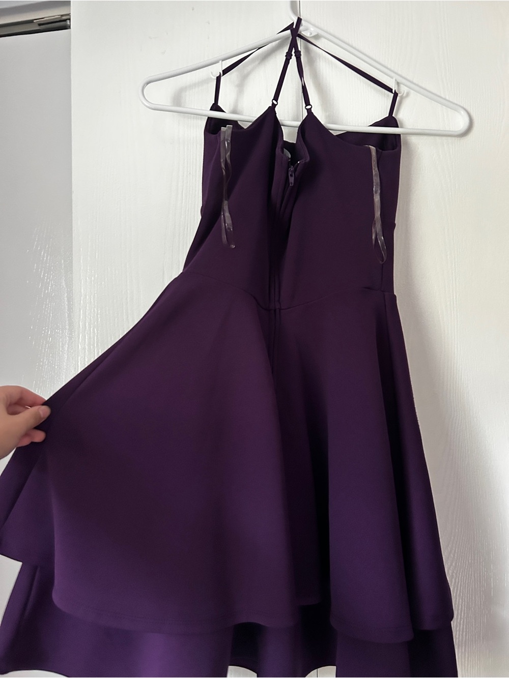 Emerald Sundae Deep Purple Skater Dress